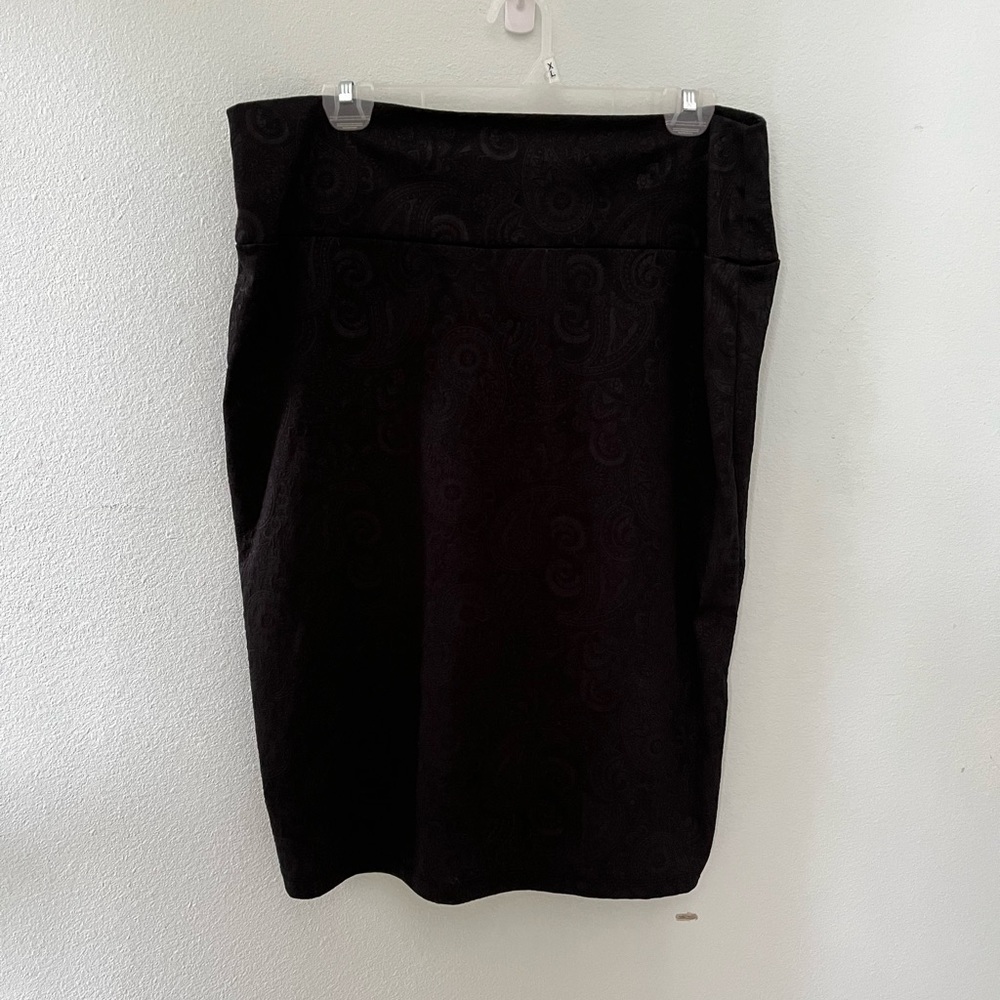 SOLD Cassie XL pencil skirt black lace